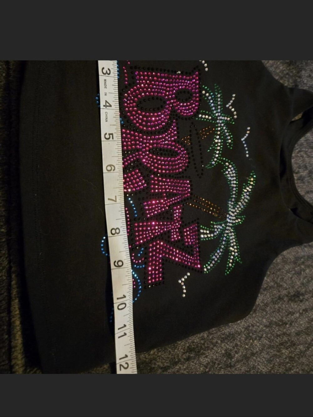 BRATZ Rhinestone Crop Top - Picture 3 of 4